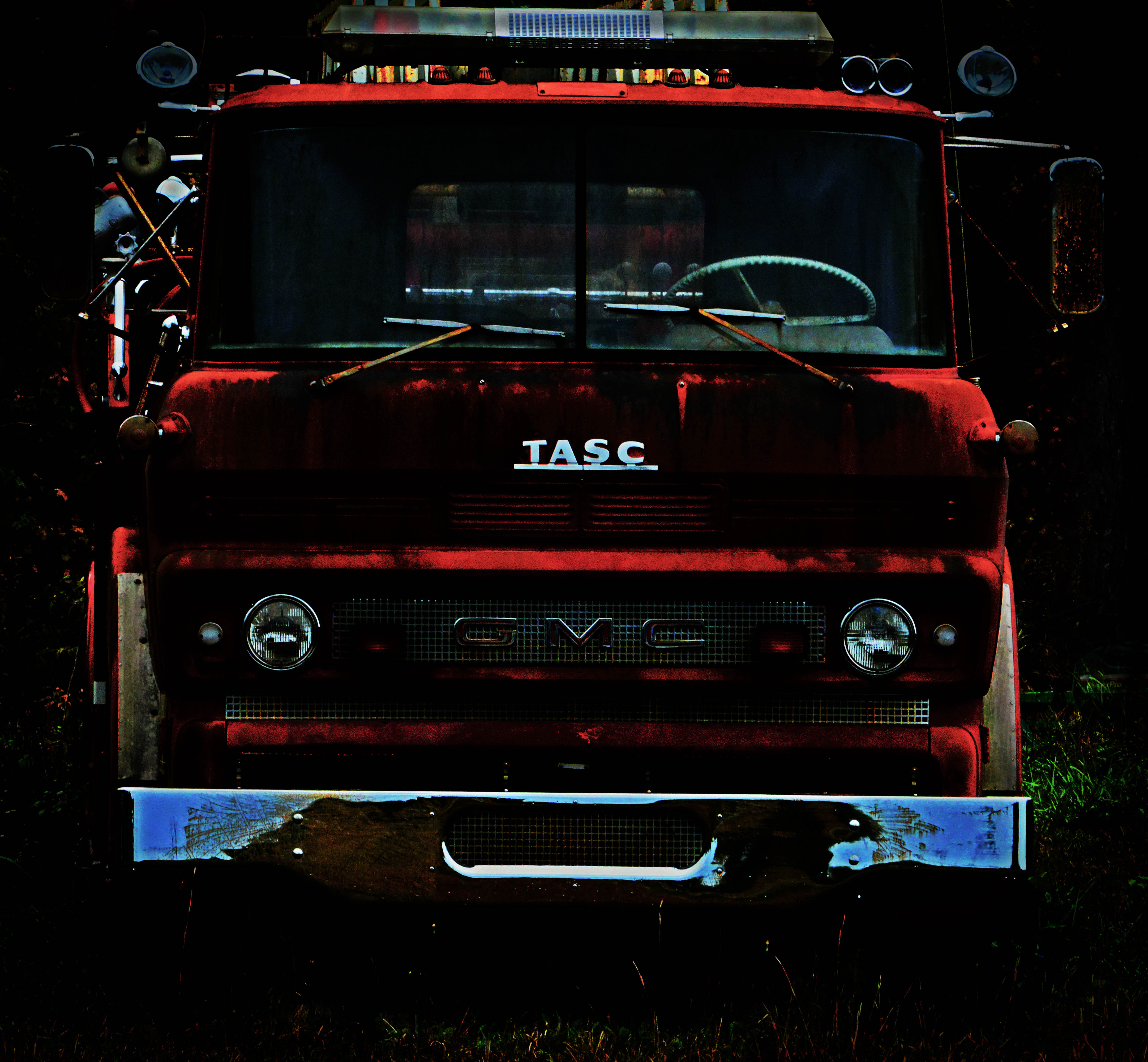 fire truck, print, tasc